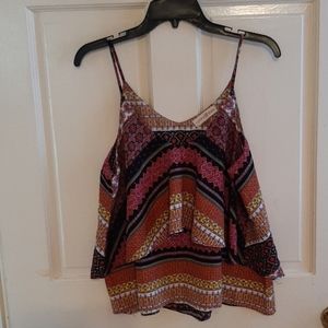 Beautiful spaghetti string layerd top